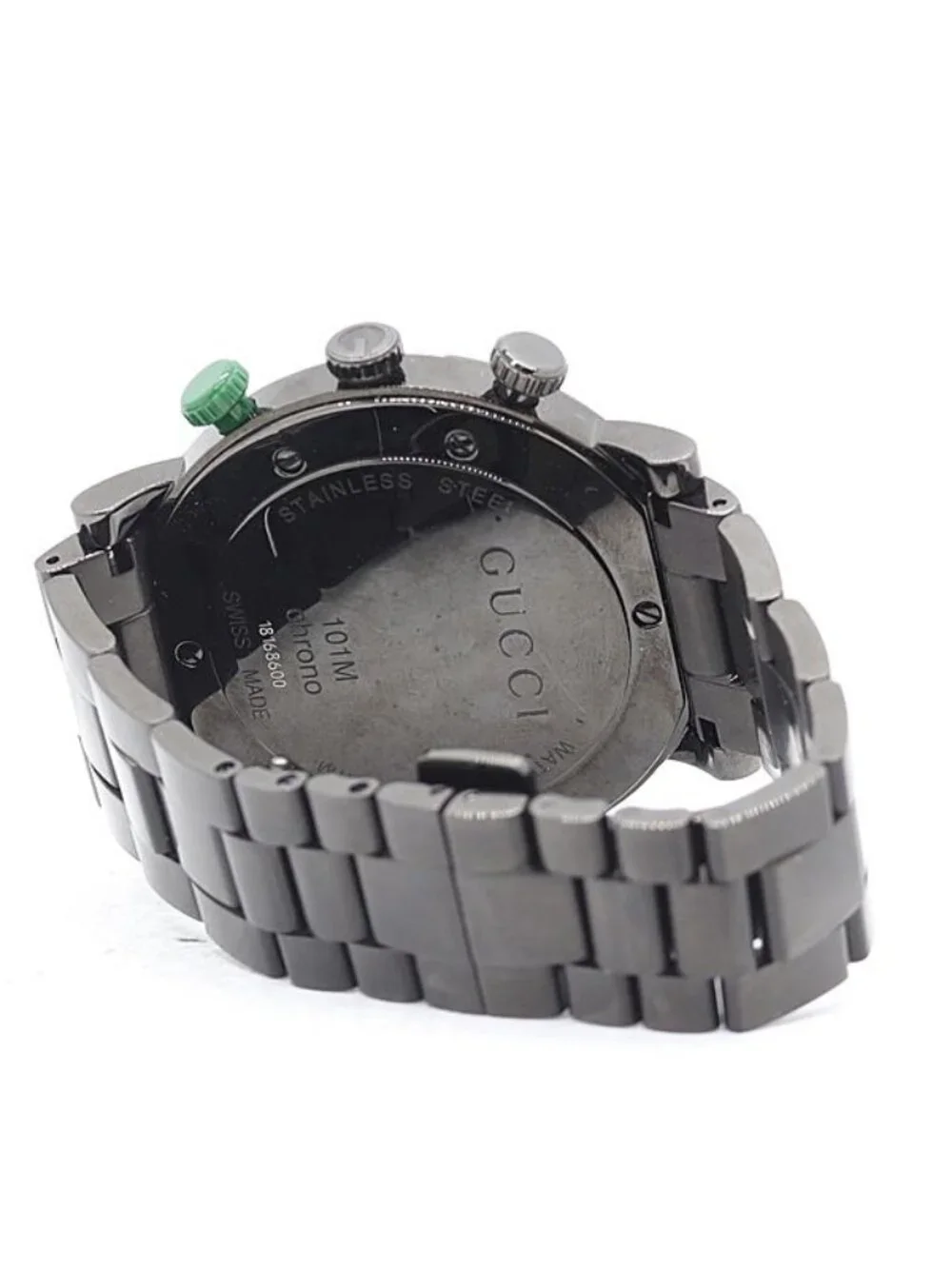 Gucci Round Quartz Black Dial Watch